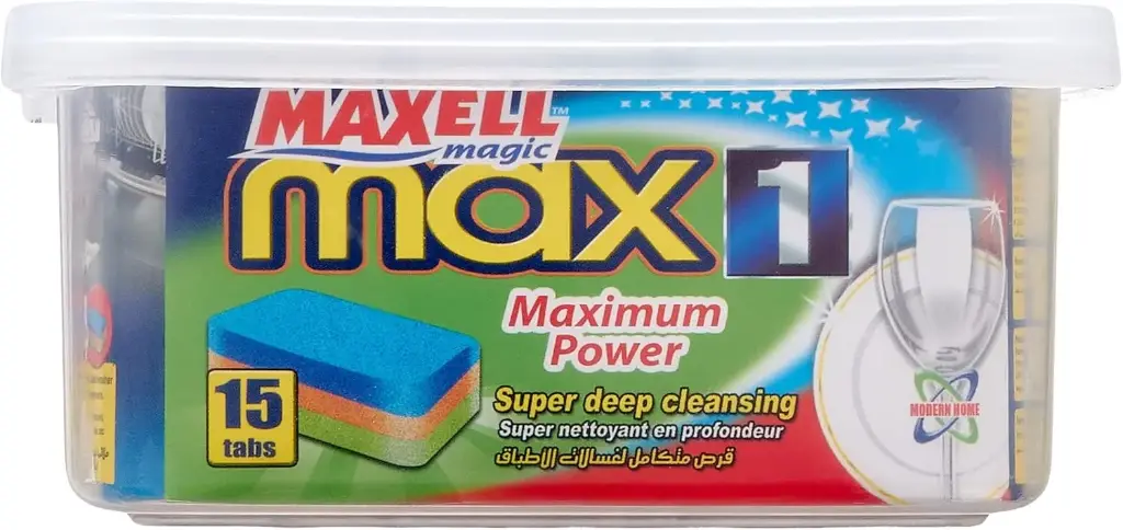 MAX Dishwasher Tabs 15Tabs PALLET