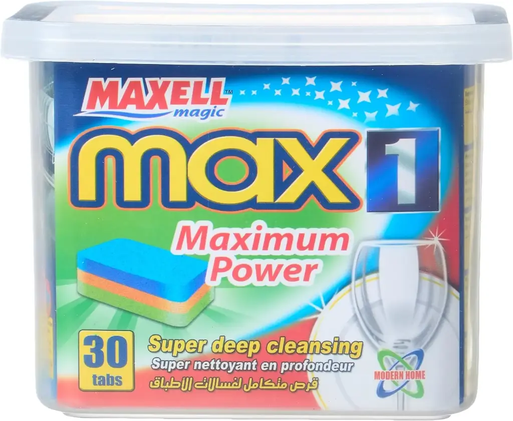 MAX Dishwasher Tabs 30Tabs PALLET