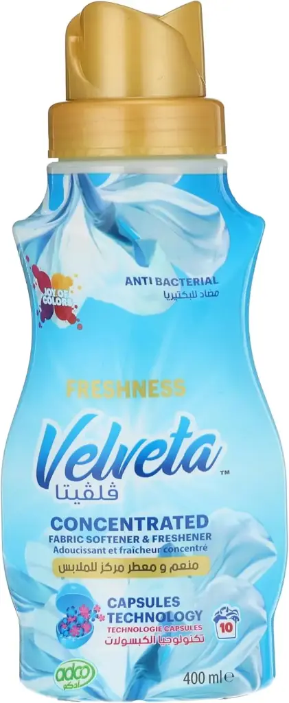 VELVETA Fabric Softener Fresh 400ml CONCENTRATED - PALLET