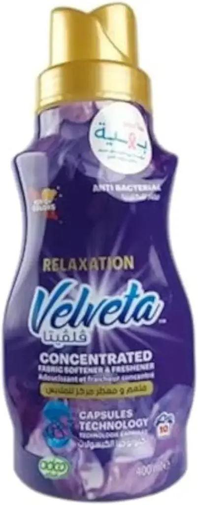 VELVETA Fabric Softener Relax 400ml CONCENTRATED - PALLET