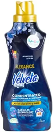 [10182] VELVETA Fabric Softener Elegance 1l CONCENTRATED