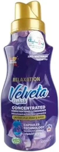 [10189] VELVETA Fabric Softener Relax 400ml CONCENTRATED - PALLET